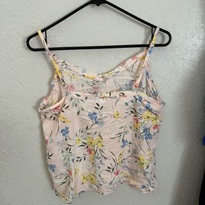 Old navy floral tank top